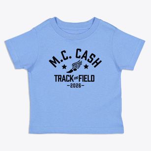 Maurice C. Cash Elementary School Track and Field Toddler T-Shirt