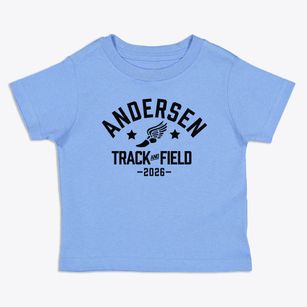 Andersen Academy Track and Field Toddler T-Shirt