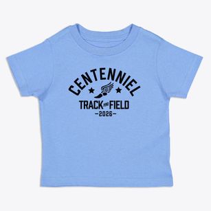 Centenniel Middle School Track and Field Toddler T-Shirt