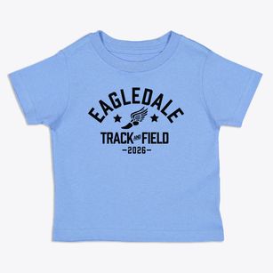 Eagledale Christian School Track and Field Toddler T-Shirt