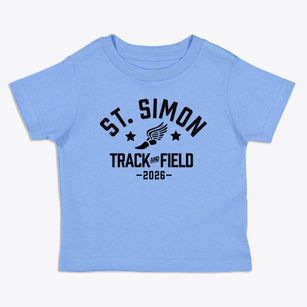 Saint Simon The Apostle School Track and Field Toddler T-Shirt