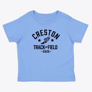 Creston Middle School Track and Field Toddler T-Shirt