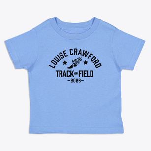 Louise Crawford Elementary School Track and Field Toddler T-Shirt