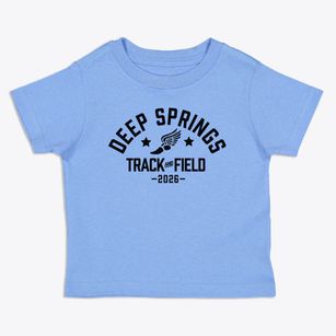 Deep Springs Elementary School Track and Field Toddler T-Shirt