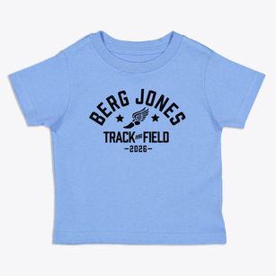 Berg Jones Elementary School Track and Field Toddler T-Shirt