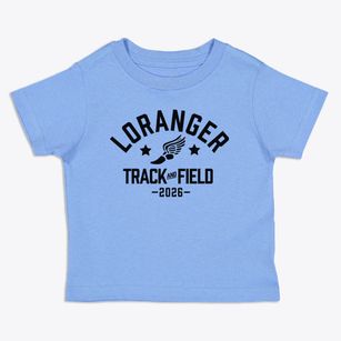 Loranger Middle School Track and Field Toddler T-Shirt