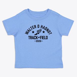 Walter D Hadnot Primary School Track and Field Toddler T-Shirt