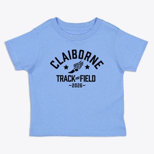 Claiborne Christian School Track and Field Toddler T-Shirt