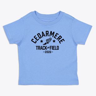 Cedarmere Elementary School Track and Field Toddler T-Shirt