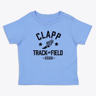 Clapp Elementary School Track and Field Toddler T-Shirt