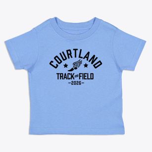 Courtland High School Track and Field Toddler T-Shirt