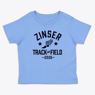 Zinser Elementary School Track and Field Toddler T-Shirt