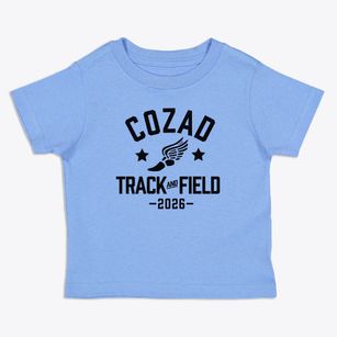 Cozad Senior High School Track and Field Toddler T-Shirt