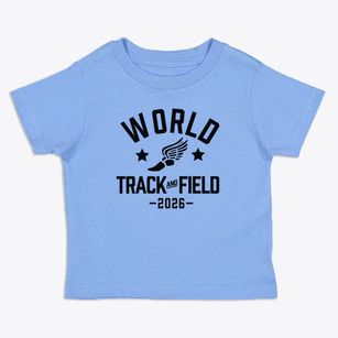 World Elementary And Small World Cds Track and Field Toddler T-Shirt