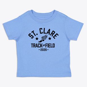 Saint Clare School Track and Field Toddler T-Shirt