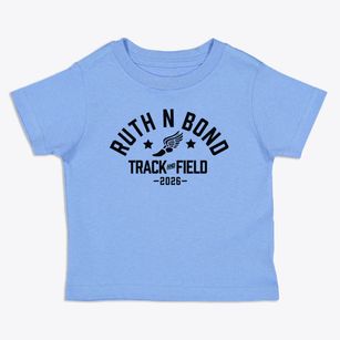 Ruth N Bond Elementary School Track and Field Toddler T-Shirt