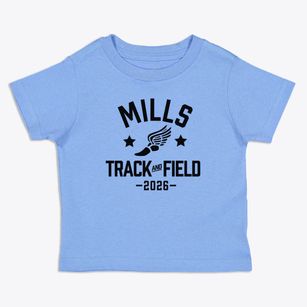 Mills Elementary School Track and Field Toddler T-Shirt