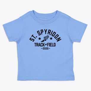 Saint Spyridon Greek Parochial School Track and Field Toddler T-Shirt