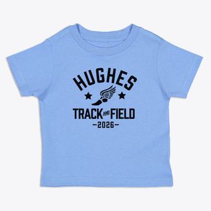 Hughes Middle School Track and Field Toddler T-Shirt