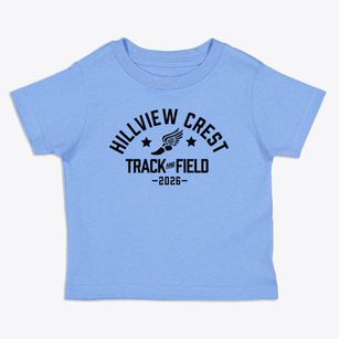 Hillview Crest Elementary School Track and Field Toddler T-Shirt