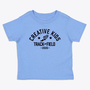 Creative Kids School Track and Field Toddler T-Shirt