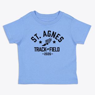 Saint Agnes School Track and Field Toddler T-Shirt