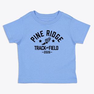 Pine Ridge Middle School Track and Field Toddler T-Shirt