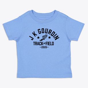 J K Gourdin Elementary School Track and Field Toddler T-Shirt