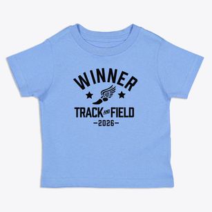 Winner Middle School Track and Field Toddler T-Shirt