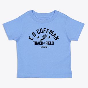 E O Coffman Middle School Track and Field Toddler T-Shirt