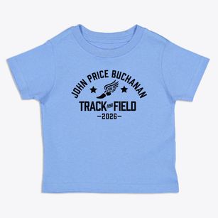 John Price Buchanan Elementary School Track and Field Toddler T-Shirt