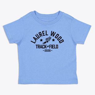 Laurel Wood Elementary School Track and Field Toddler T-Shirt