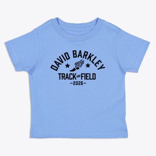 David Barkley Elementary School Track and Field Toddler T-Shirt