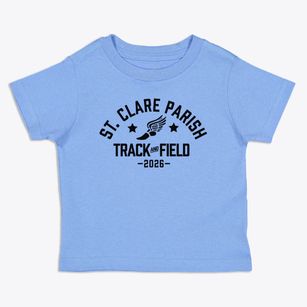 St Clare Parish Track and Field Toddler T-Shirt