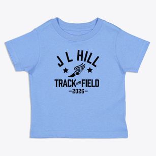 J L Hill Elementary School Track and Field Toddler T-Shirt