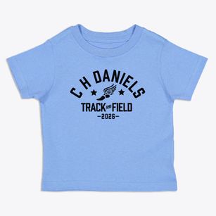 C H Daniels School Track and Field Toddler T-Shirt