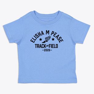 Elisha M Pease Elementary School Track and Field Toddler T-Shirt