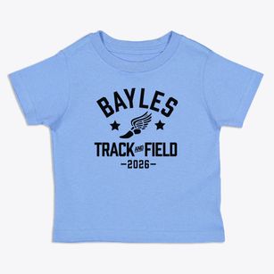 Bayles Elementary School Track and Field Toddler T-Shirt