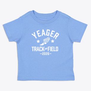 Yeager Middle School Track and Field Toddler T-Shirt