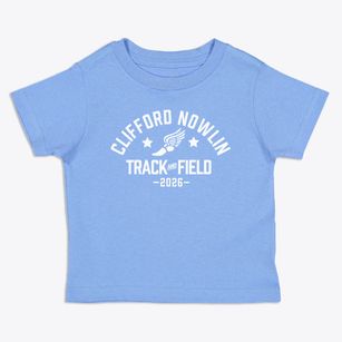 Clifford Nowlin Middle School Track and Field Toddler T-Shirt