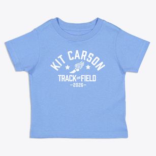 Kit Carson Elementary School Track and Field Toddler T-Shirt