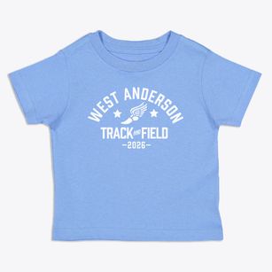 West Anderson Christian Academy Track and Field Toddler T-Shirt
