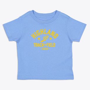 Highland Elementary School Track and Field Toddler T-Shirt