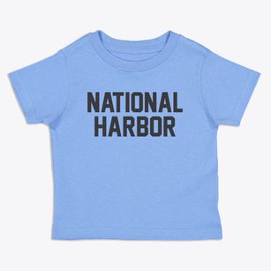 National Harbor Maryland Classic Block Toddler T-Shirt