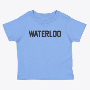 Waterloo Wisconsin Classic Block Toddler T-Shirt