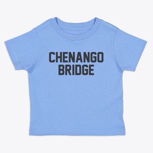 Chenango Bridge New York Classic Block Toddler T-Shirt