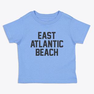 East Atlantic Beach New York Classic Block Toddler T-Shirt