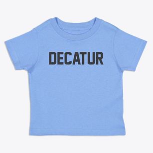 Decatur Nebraska Classic Block Toddler T-Shirt