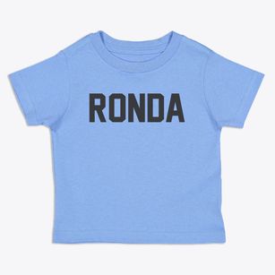 Ronda North Carolina Classic Block Toddler T-Shirt