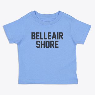 Belleair Shore Florida Classic Block Toddler T-Shirt